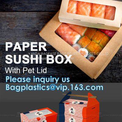 disposable pp plastic snack food boxfood grade disposable plastic food sushi box container tray packag