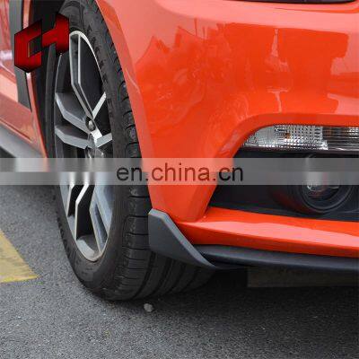 CH Water Proof Front Bumper Car Body Kit Side Splitters Side Skirts Flaps Winglets For Ford Mustang 2015-2017