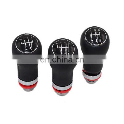 Car New design gear shift knob boot cover for Audi skoda seat A3 A4 B6 B7 b8 A6 S4 B8 8K A5 8T Q5 8R FOR vw passat golf MT