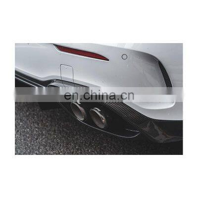 Original Car Data Development 100% Dry Carbon Fiber Material Military Quality Rear Bumper Diffuser For BENZ A45 W177 photo-2