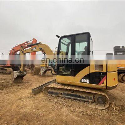 Original cat 306d used excavator 306e 307d 308d 312d 313c 315d 318d digger with dozer for sale