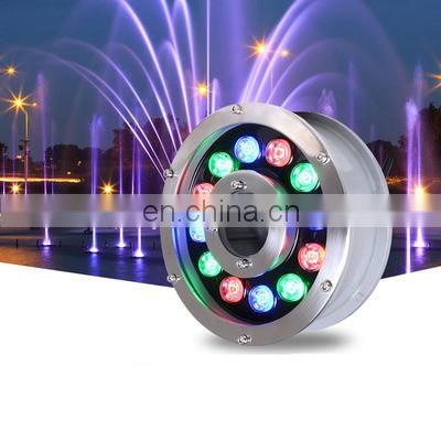 IP68 Waterproof RGB LED Underwater Light Swimming Pool Fountain Pond Lamp