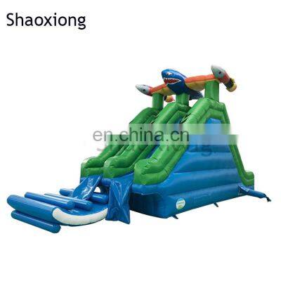 Water Play Equipment Commercial Kids Inflatable Playground Waterslide Dry Pool Air Slides photo-4
