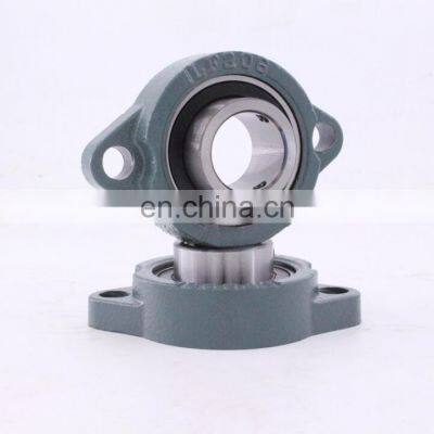 2 BOLTS pillow block ball bearing SBLF203 SBLF204 LF205 LF206 SBLF207