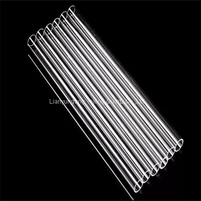 Custom Size Clear Quartz Glass Tube Fused Quartz Tube photo-4