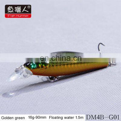 Wholesale Fish Hunter DM4B 90MM/16G/1.5M Fishing Lures Bait Minnow Lure Artificial Hard Baits photo-2