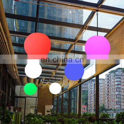 Outdoor Waterproof Landscape Lantern Lighting garden restaurant led hanging pendant chandelier ball globe light lamp