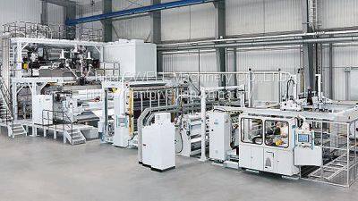 PVC PVDC Cling Film Etrusion Line photo-3