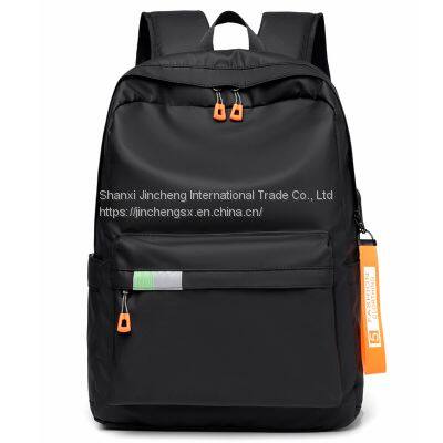 Anti Theft Slim Durable Laptops Backpack With USB Charging Port Water Resistant photo-2
