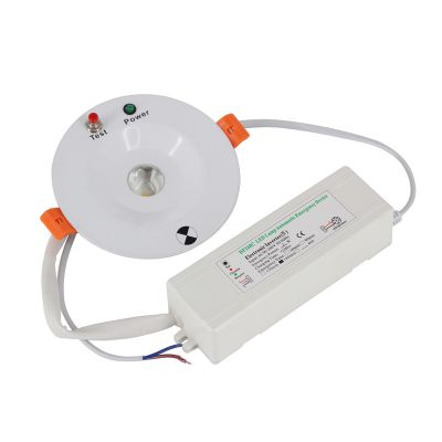 Ceiling-mounted 3W Emergency Spotlight With Lithium Backup Battery