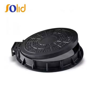 OEM 600x600 Light Duty C250 DI Cast Iron Round Manhole Covers With Frame