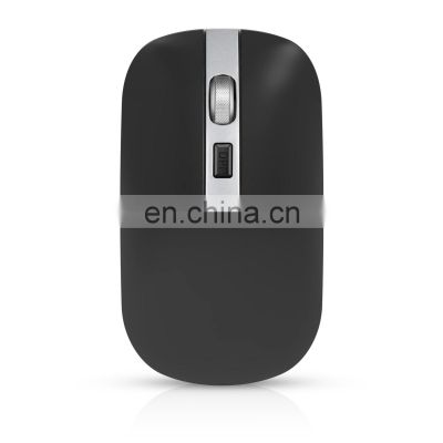 HXSJ M50 BT5.1 rechargeable wireless mouse metal wheel mute 2.4G Hz mouse 500 mAh battery spot