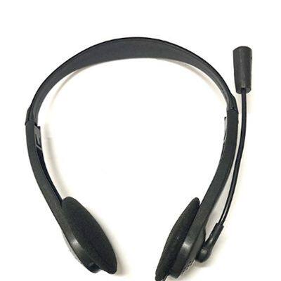 Oem Wired 3.5 Mm Headband Headset Wholesale Over Ear Headphones With Microphone For Call Center Classroom