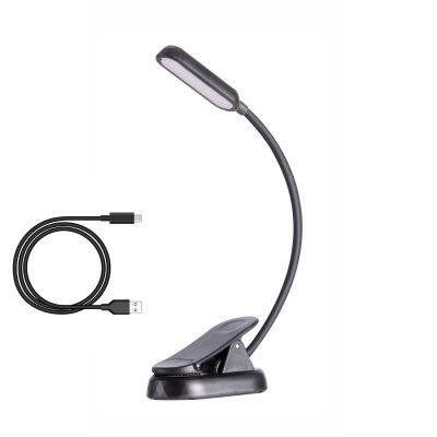 Gooseneck 8 LED Modern design Portable LED Book Lamp for music stand and book