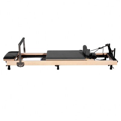 Máquina de Pilates de Madera Reformer de Arce de Altura Ajustable