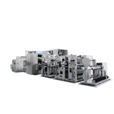Fully automatic lithium battery rolling and slitting machine