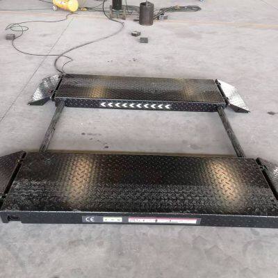 China Factory Portable 3000kg Mid-Rise Scissor Car Lift Machine 1.2m photo-2