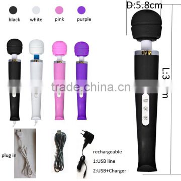 2016 Made in China Wholesale High Quality Good AV Wand / Magic Wand Massager / Sex Massage vibrator