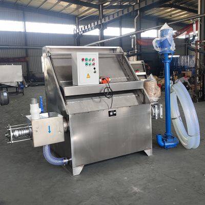 Aquaculture livestock machinery manure and wastewater dry-wet separation device