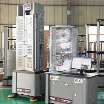 HST WAW Model Electronic Hydraulic Servo Tensile 100 Ton Utm Machine Price photo-6