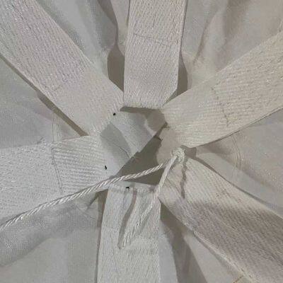 Sacs en PP blanc par tonne/sacs jumbos pour le recyclage des plastiques, sacs d'emballage de qualité industrielle, solides et durables