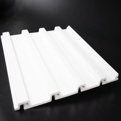 White Bracket Slatwall Pvc Panel Slatwall Pvc With Customized Size