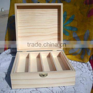 The Double Wooden Jewelry Box Necklace Box