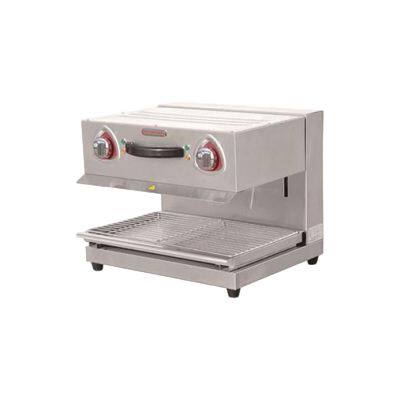 Professional Electric Lift Salamander with Adjustable Height & Thermostat Control