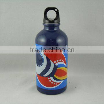 400ml double wall stainless steal watter bottle with carribineer /hot sale SS water mug