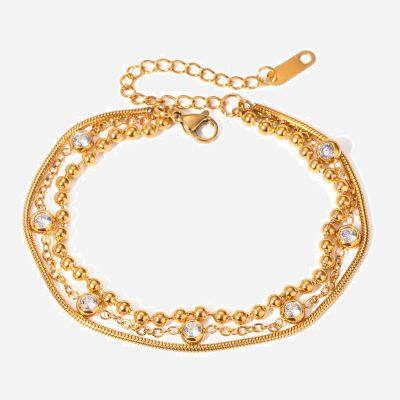 Bracelet en chaîne en acier inoxydable 316L avec rapport d'essai de laminoir - Conforme aux normes