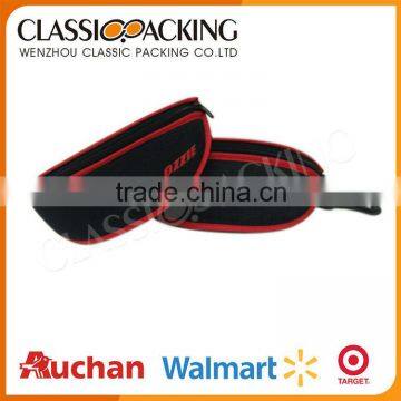 Top Brand Custom New Arrival Zipper Closed Sunglass Case