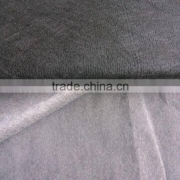 Water Repellent Dyeing Dark Gray Black Spunlace Fabric for Auto Car photo-2