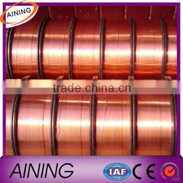 AWS ER70S-6 CO2 gas shielded welding wire copper coated welding wire