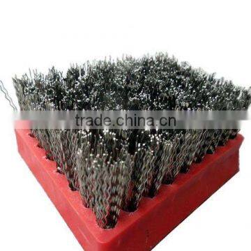 diamond steel wire abrasive brush for marble granite stone antique polishing