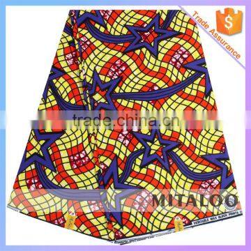 Mitaloo New Pattern African Real Wax Fabrics Prints Fabric MH3057
