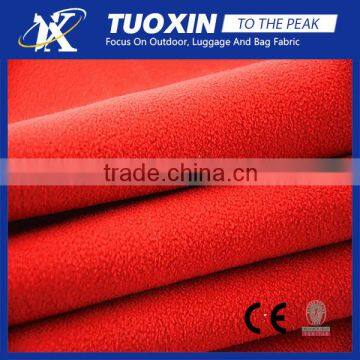 Waterproof Windproof Polar Fleece Bonded Stretch Softshell Jacket Fabric photo-3