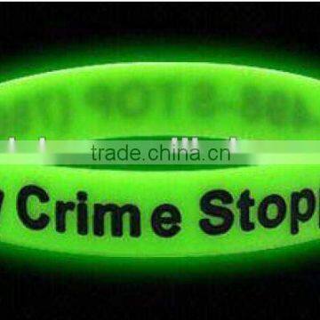 fluorescent silicone Bracelet