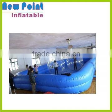 Bule large PVC inflatable pools for kids