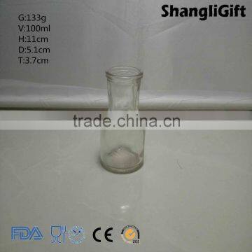 100ml Clear Round Tall Clear Glass Vase