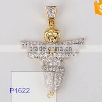 Christmas Gift Pendant Angel Neacklace 925 Silver Pendant Wholesale