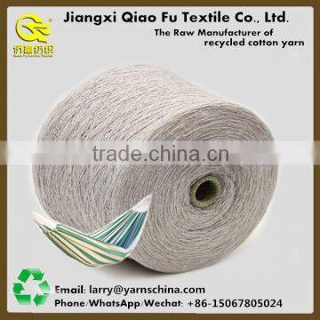 Carded Recycled Cotton Polyester Hammock Yarn OE Dyed Yarn