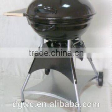 BBQ charcoal barbecue grill with Commodity shelf