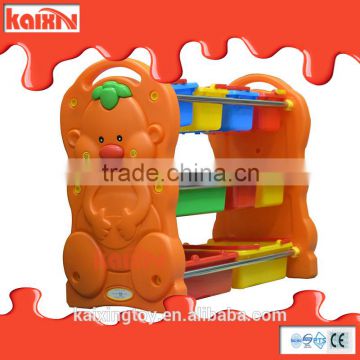 2015 Different Style Of Plastic Children Toy Shelf