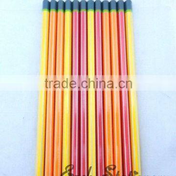 HB 7"Stripe Pencil With logo Topper Tip