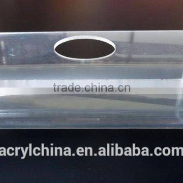 Vintage Mid-Century Modern Lillieo Acrylic Lucite Vanity Angled Tissue Box Cover photo-4