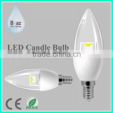 E14 R38 5W led candle light bulb