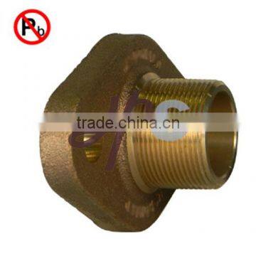 NSF-61 Low Lead Brass or Bronze Water Meter Flange