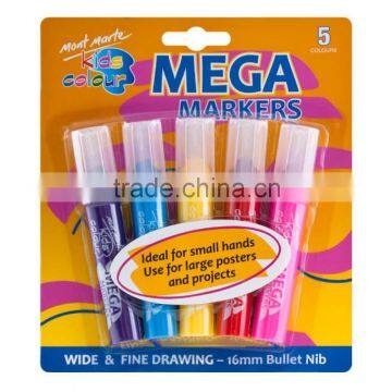 Mont Marte Kids Colour Mega Markers 5pce