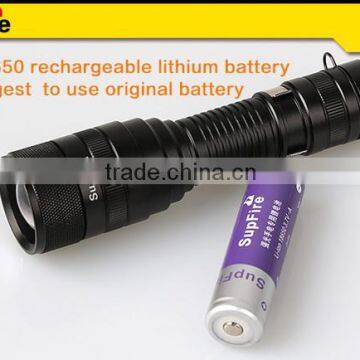 Focusing and Rechargeable Leds Flashlight With Free Black Rope photo-6
