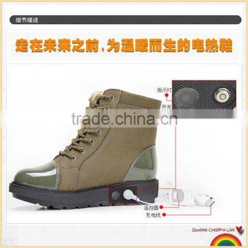 Outdoor Waterproof/heat Preservation Electric Heated Shoes photo-3